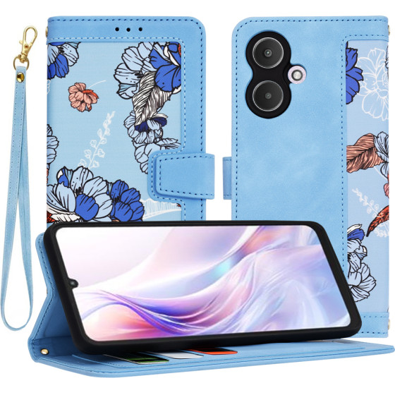 Techsuit - FlipCraft - Xiaomi Redmi 13C 5G - Vibrant Blue