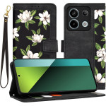 Techsuit - FlipCraft - Xiaomi Redmi Note 13 Pro 5G / Poco X6 - Flowers of the Dawn