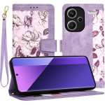 Techsuit - FlipCraft - Xiaomi Redmi Note 13 Pro+ 5G - Mysterious Purple