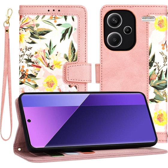Techsuit - FlipCraft - Xiaomi Redmi Note 13 Pro+ 5G - Sweetheart Pink