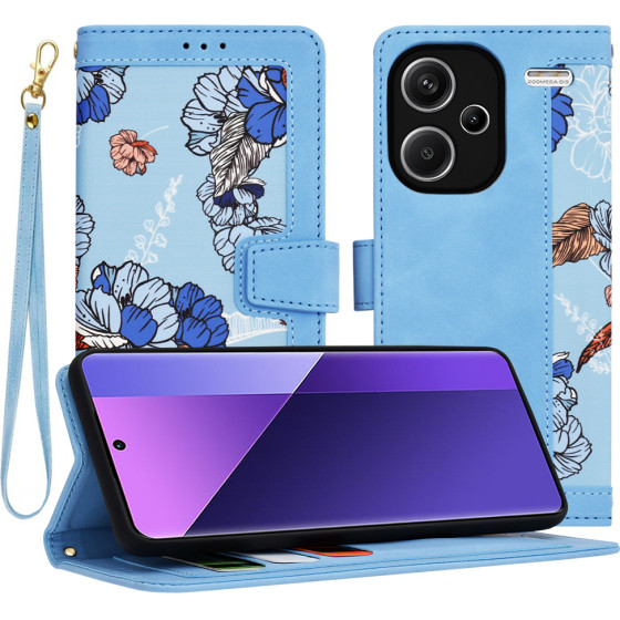 Techsuit - FlipCraft - Xiaomi Redmi Note 13 Pro+ 5G - Vibrant Blue