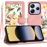 Techsuit - FlipCraft - Xiaomi Redmi Note 14 5G - Sweetheart Pink