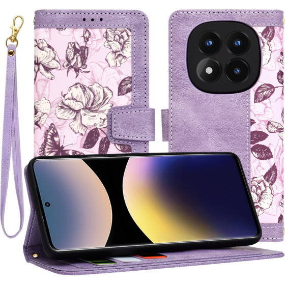Techsuit - FlipCraft - Xiaomi Redmi Note 14 Pro 4G / Poco F7 - Mysterious Purple