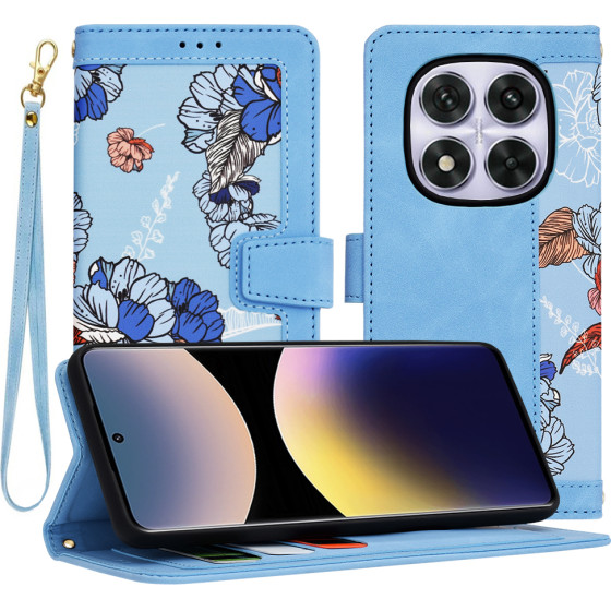 Techsuit - FlipCraft - Xiaomi Redmi Note 14 Pro 5G / Poco X7 - Vibrant Blue