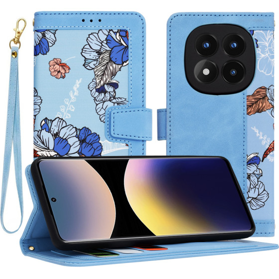 Techsuit - FlipCraft - Xiaomi Redmi Note 14 Pro+ 5G - Vibrant Blue