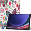 Techsuit - FoldPro - Samsung Galaxy Tab S9 / S9 FE / S10 FE - Butterfly