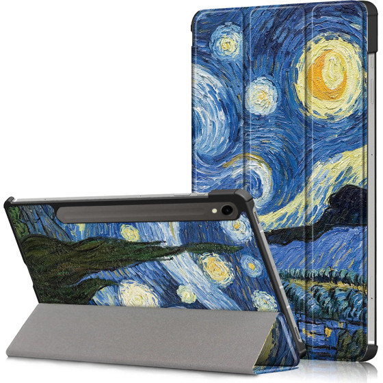 Techsuit - FoldPro - Samsung Galaxy Tab S9 / S9 FE / S10 FE - Starry Night