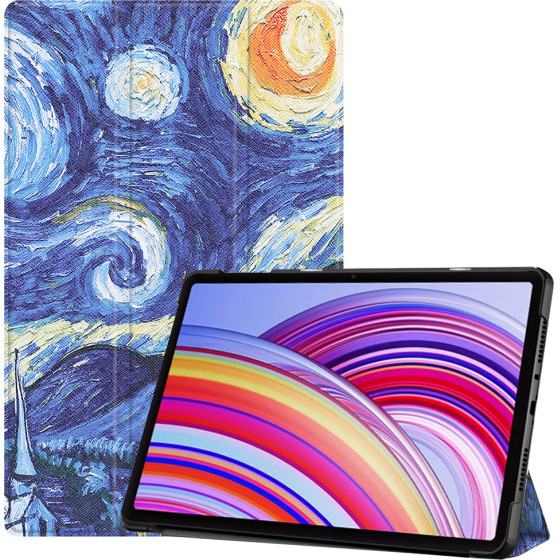 Techsuit - FoldPro - Xiaomi Redmi Pad Pro / Redmi Pad Pro 5G / Poco Pad - Starry Night