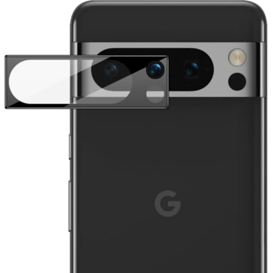 Techsuit - Full Camera Glass - Google Pixel 8 Pro - Black