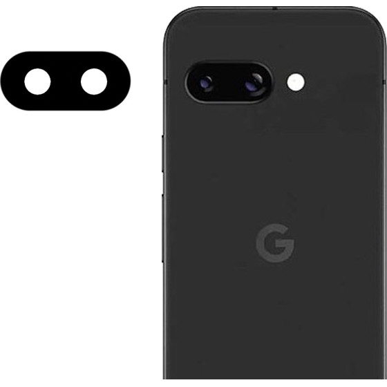 Techsuit - Full Camera Glass - Google Pixel 9a - Black