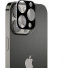 Techsuit - Full Camera Glass - iPhone 13 Pro / iPhone 13 Pro Max - Black