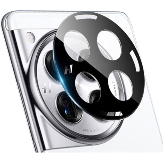 Techsuit - Full Camera Glass - OnePlus 12 - Black