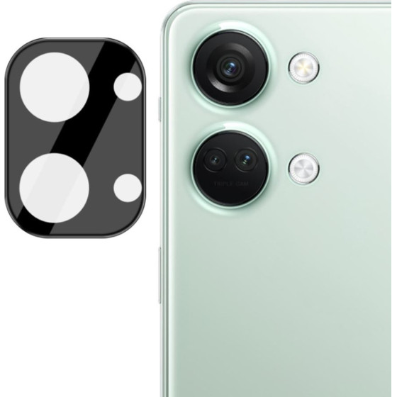 Techsuit - Full Camera Glass - OnePlus Nord 3 - Black