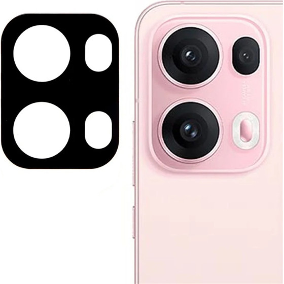 Techsuit - Full Camera Glass - Oppo Reno13 Pro - Black