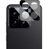 Techsuit - Full Camera Glass - Xiaomi 14 - Black