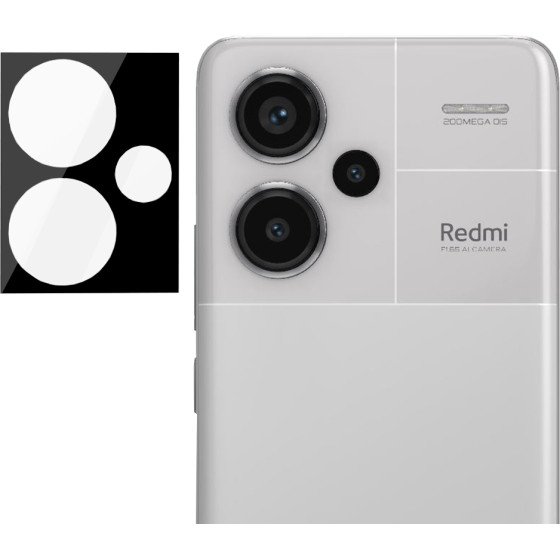 Techsuit - Full Camera Glass - Xiaomi Redmi Note 13 Pro+ 5G - Black