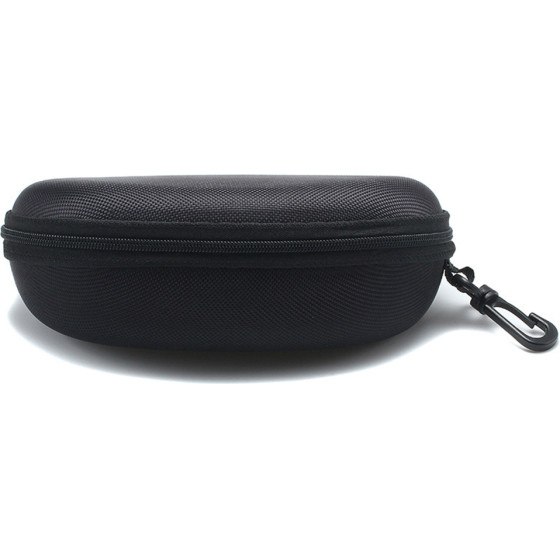 Techsuit - Glasses Case (ETFE1) - with Zipper, EVA Material, 167 x 76 x 63mm - Black