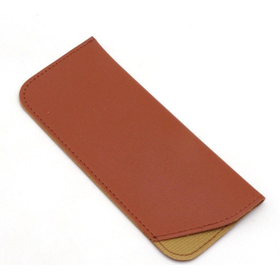 Techsuit - Glasses Case (ETSP7) - Slim Design, 175 x 75mm - Brown
