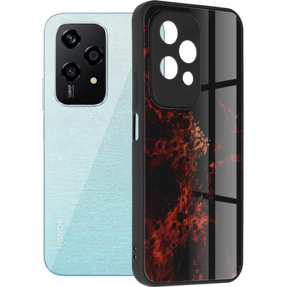 Techsuit - Glaze Series - Honor 200 Lite - Red Nebula