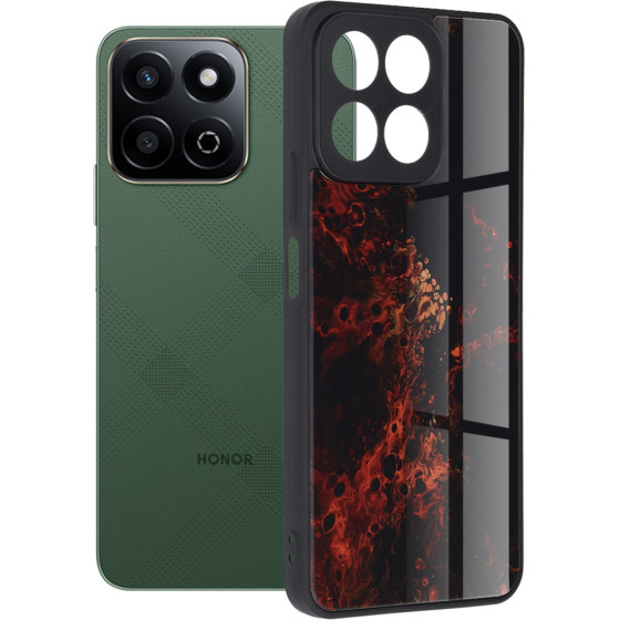 Techsuit - Glaze Series - Honor 200 Smart / X7c - Red Nebula