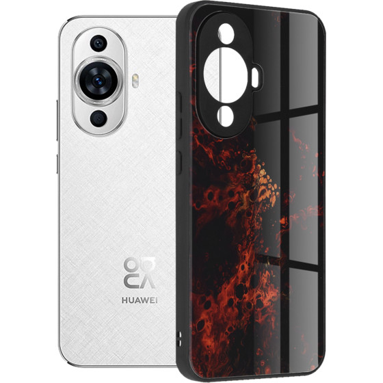 Techsuit - Glaze Series - Huawei nova 11 / nova 12s - Red Nebula