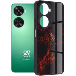 Techsuit - Glaze Series - Huawei nova 11 SE / 12 SE - Red Nebula