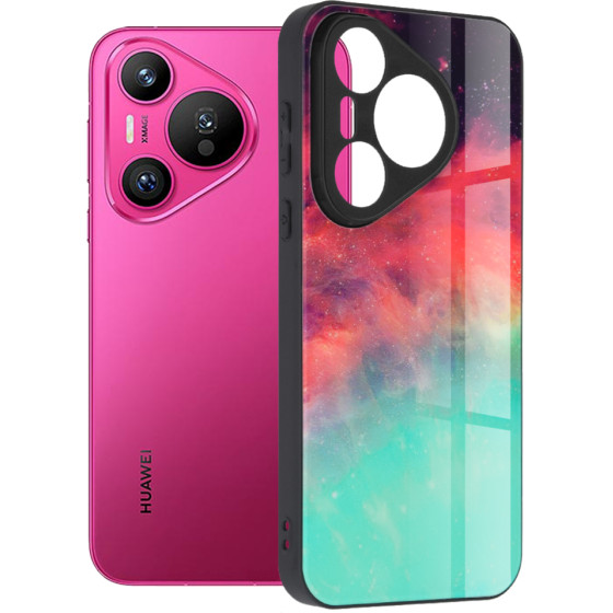 Techsuit - Glaze Series - Huawei Pura 70 - Fiery Ocean