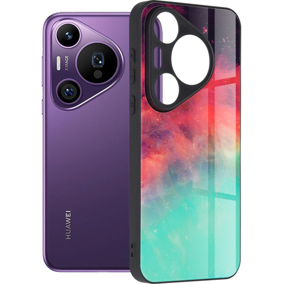 Techsuit - Glaze Series - Huawei Pura 70 Pro - Fiery Ocean
