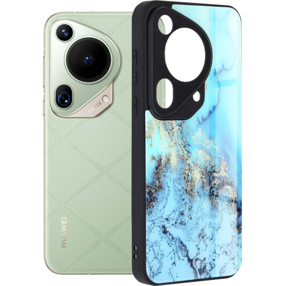 Techsuit - Glaze Series - Huawei Pura 70 Ultra - Blue Ocean