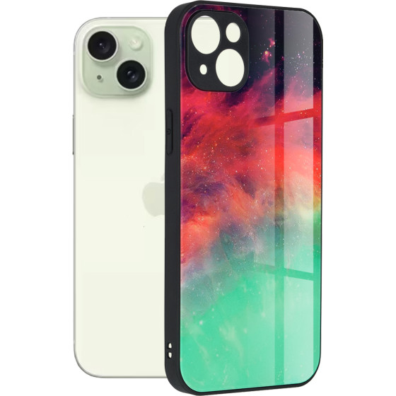 Techsuit - Glaze Series - iPhone 15 Plus - Fiery Ocean