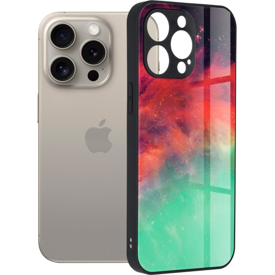 Techsuit - Glaze Series - iPhone 15 Pro Max - Fiery Ocean