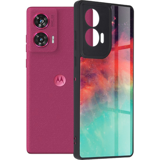 Techsuit - Glaze Series - Motorola Edge 50 Fusion - Fiery Ocean