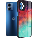Techsuit - Glaze Series - Motorola Moto G14 - Fiery Ocean
