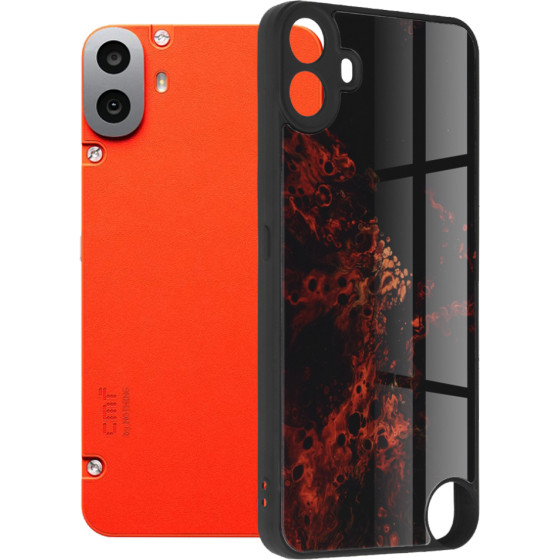 Techsuit - Glaze Series - Nothing CMF Phone 1 - Red Nebula