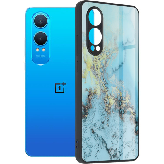 Techsuit - Glaze Series - OnePlus Nord CE4 Lite - Blue Ocean