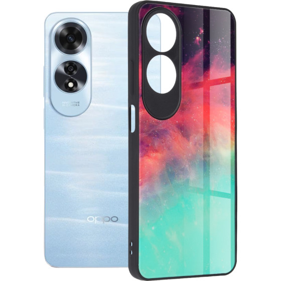 Techsuit - Glaze Series - Oppo A60 4G - Fiery Ocean