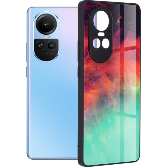 Techsuit - Glaze Series - Oppo Reno10 / Reno10 Pro - Fiery Ocean