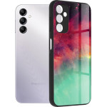 Techsuit - Glaze Series - Samsung Galaxy A14 4G / A14 5G - Fiery Ocean