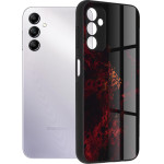 Techsuit - Glaze Series - Samsung Galaxy A14 4G / A14 5G - Red Nebula