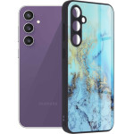 Techsuit - Glaze Series - Samsung Galaxy S23 FE - Blue Ocean