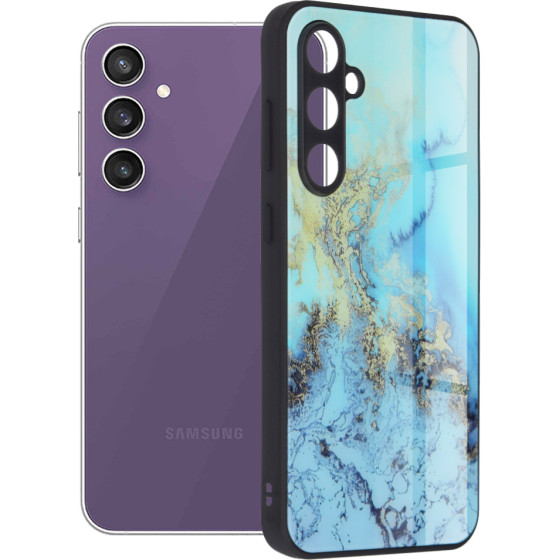 Techsuit - Glaze Series - Samsung Galaxy S23 FE - Blue Ocean
