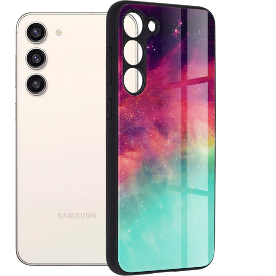 Techsuit - Glaze Series - Samsung Galaxy S23 Plus - Fiery Ocean