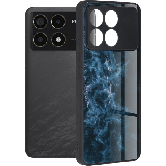 Techsuit - Glaze Series - Xiaomi Poco F6 Pro - Blue Nebula