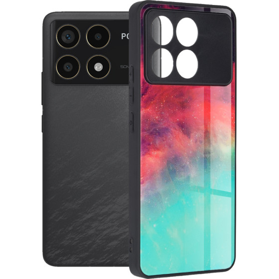 Techsuit - Glaze Series - Xiaomi Poco F6 Pro - Fiery Ocean