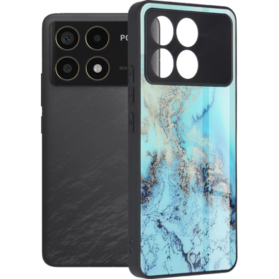 Techsuit - Glaze Series - Xiaomi Poco F6 Pro - Blue Ocean