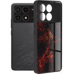 Techsuit - Glaze Series - Xiaomi Poco F6 Pro - Red Nebula