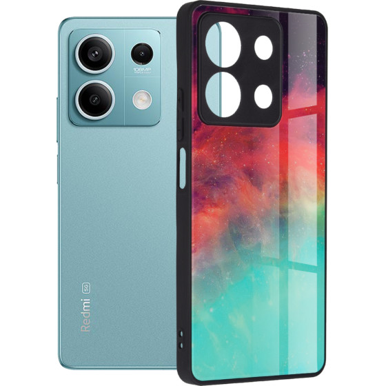 Techsuit - Glaze Series - Xiaomi Redmi Note 13 5G - Fiery Ocean