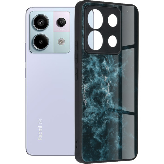 Techsuit - Glaze Series - Xiaomi Redmi Note 13 Pro 5G / Poco X6 - Blue Nebula