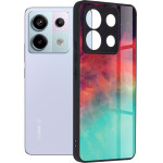 Techsuit - Glaze Series - Xiaomi Redmi Note 13 Pro 5G / Poco X6 - Fiery Ocean