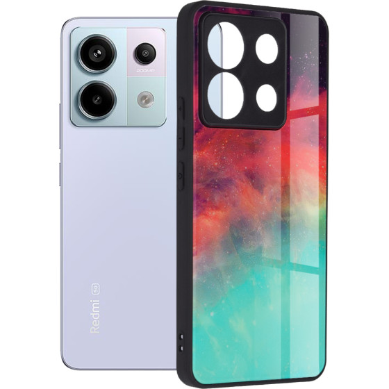 Techsuit - Glaze Series - Xiaomi Redmi Note 13 Pro 5G / Poco X6 - Fiery Ocean